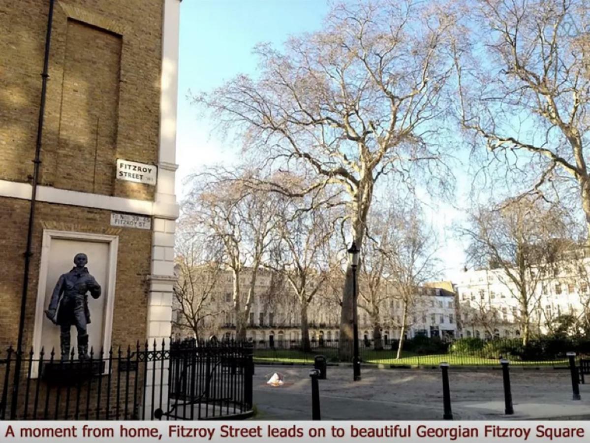 Elegant Fitzrovia Central London 2-Bed Nr Oxford Street Helpful Informative Host Экстерьер фото