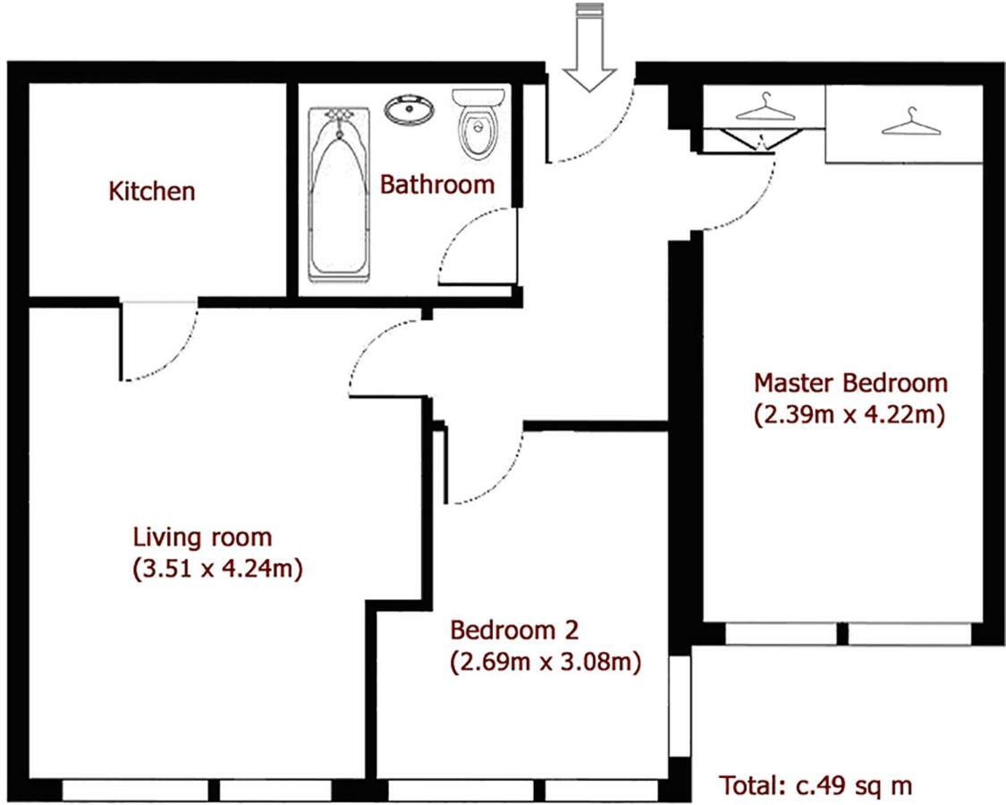 Апартаменты Elegant Fitzrovia Central London 2-Bed Nr Oxford Street Helpful Informative Host Экстерьер фото